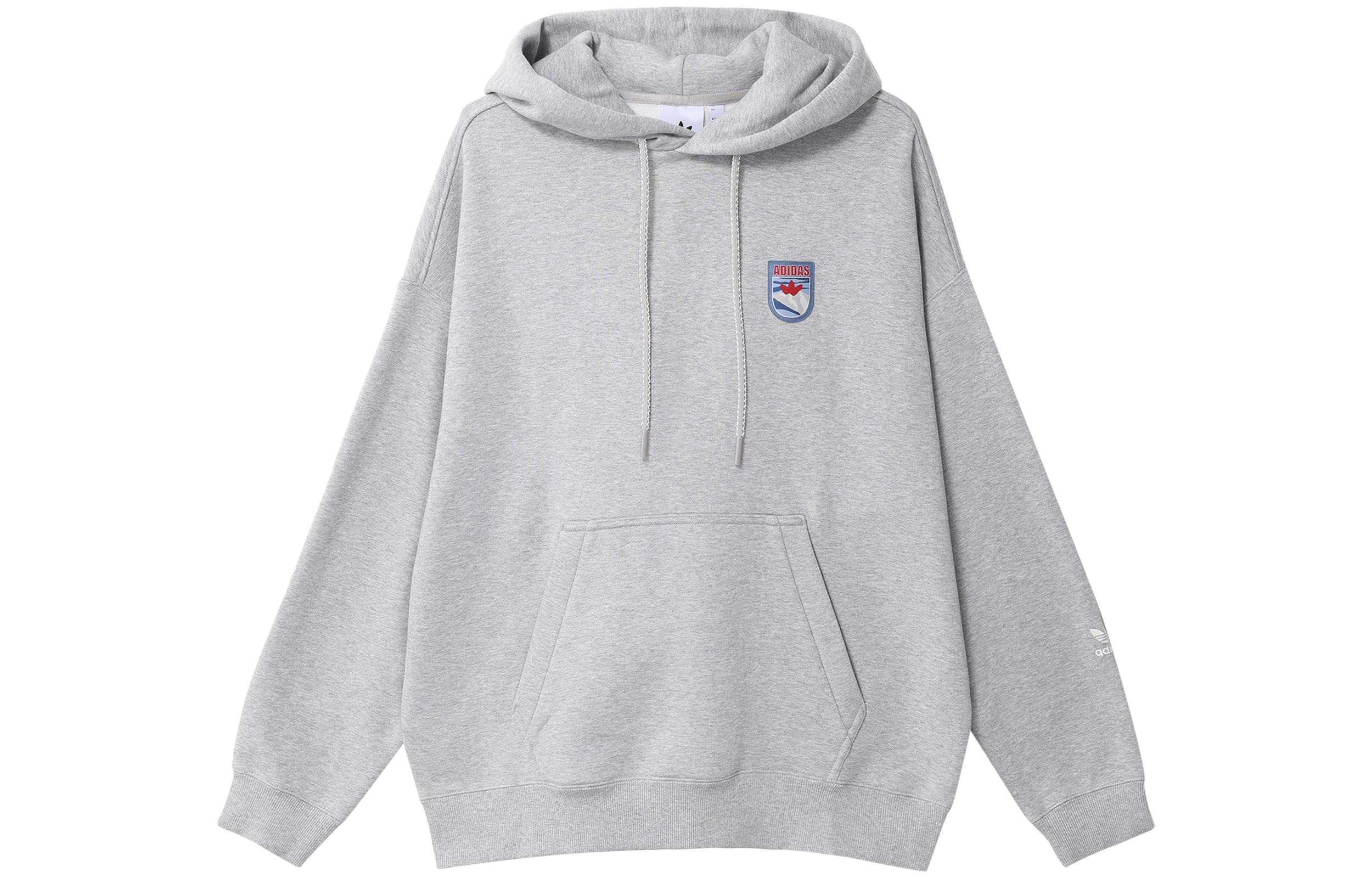 Adidas Originals Sweatshirt Men s Medium Heather Gray IZ1518 AS