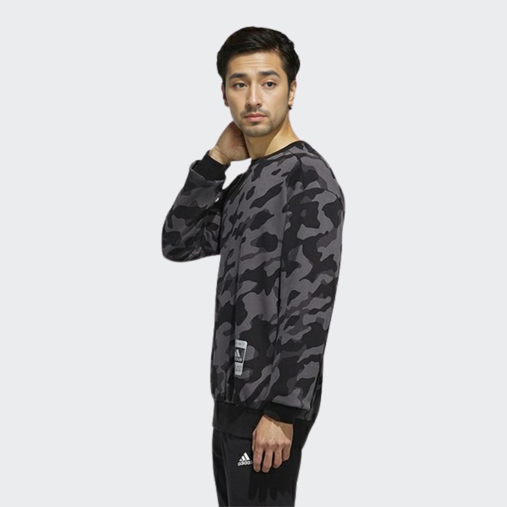 Adidas U2 Gfx Camo Sweatshirt Men Tops Black-Camo FJ0168