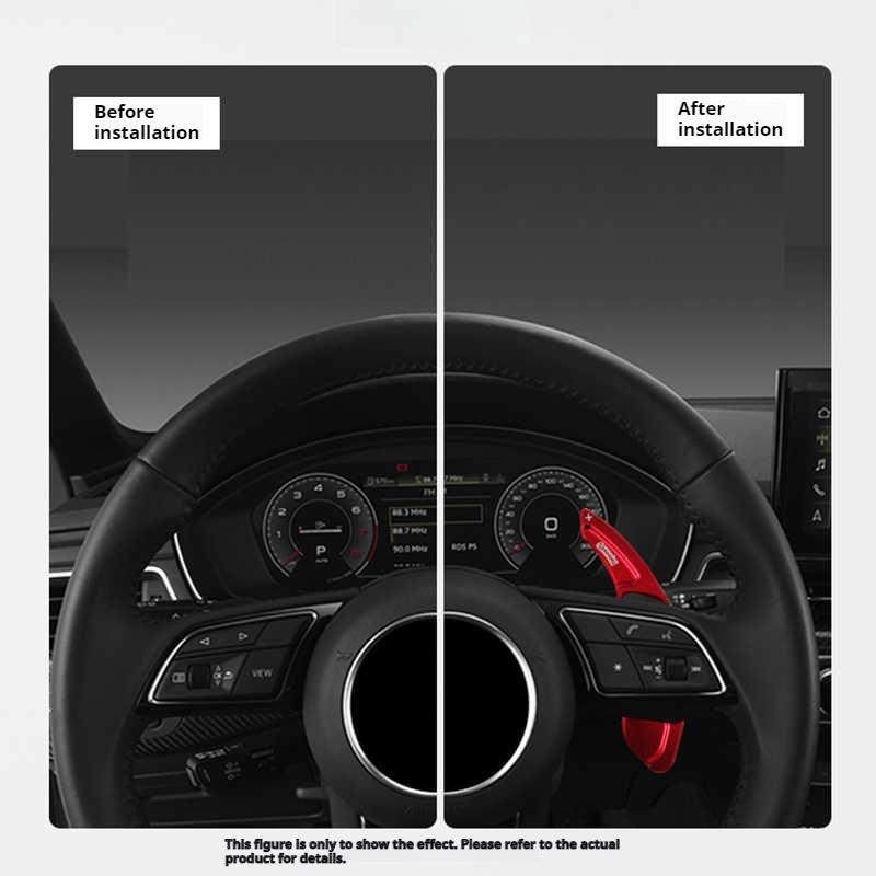 2pcs Carbon Fiber Car Steering Wheel ABS Shift Paddle Extension Shifters For GAC Trumpchi EMPOW GS8 Auto Accessories