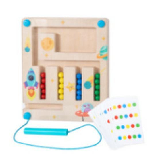 

Магнитный деревянный лабиринт для развития когнитивных и моторных навыков маленьких детей