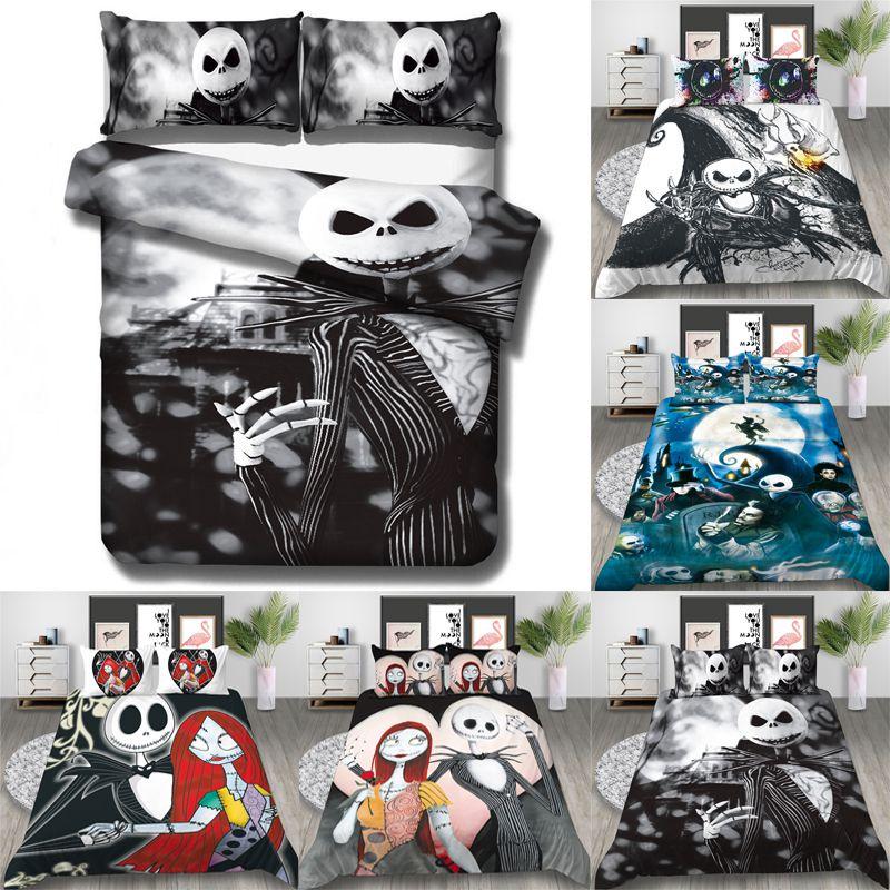 Cozy And Stylish The Nightmare Before Christmas Bedding Set For Ultimate Comfort
