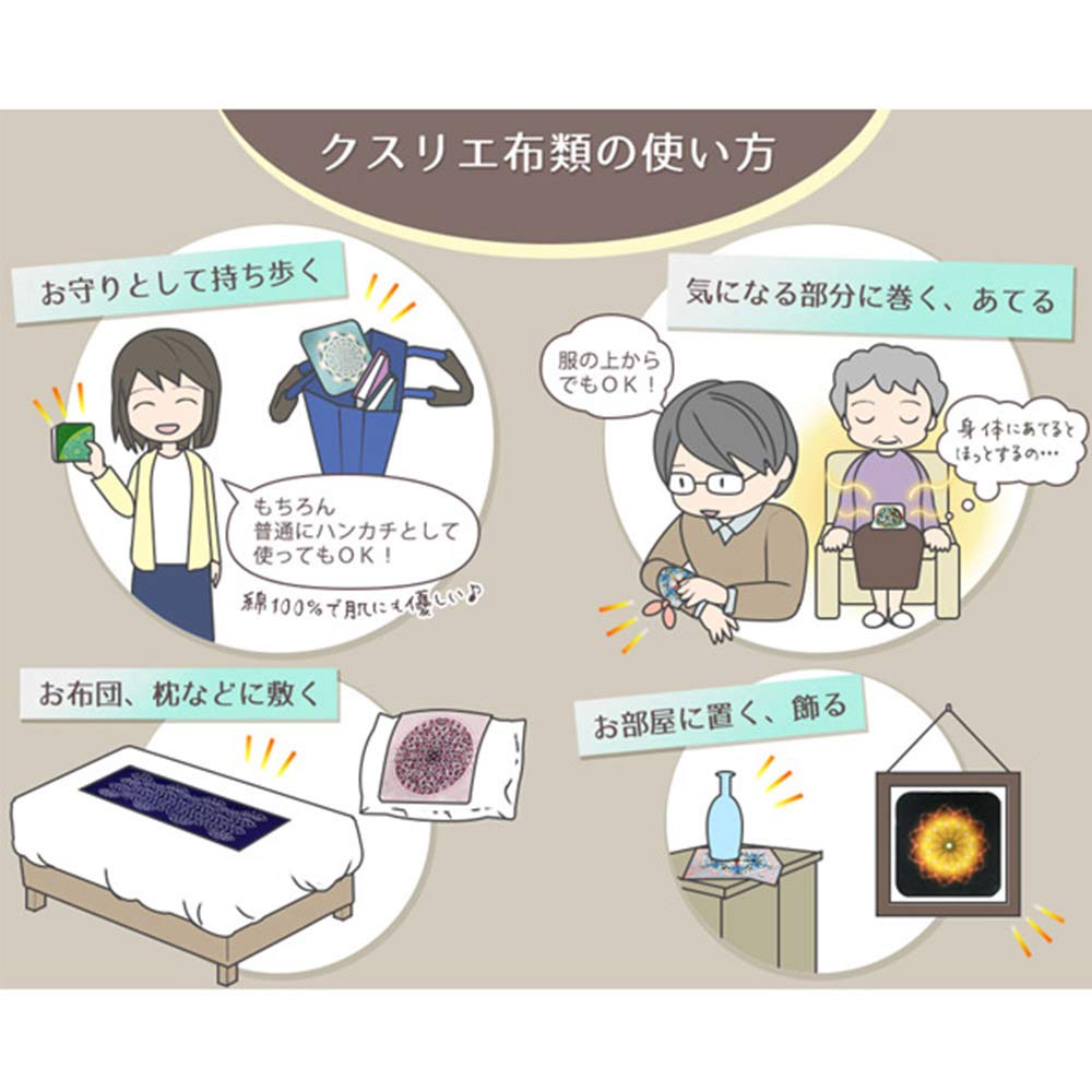 Kusuri Tenugui Exam Pass Medicinal Painting Katakamuna Unica Supervised by Doctor of Medicine Nobuhiro Maruyama