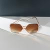 Oversized Square Fashion Casual Sunglasses Flattering Slim Design Perfect For Driving Beach Travel And Vacations