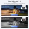2MP Wifi TUYA KAMERA Akıllı Bulut PTZ IP Kamera Açık Hava Foodlight Google Home Alexa Bahçe İçin Video Gözetim Kamerası