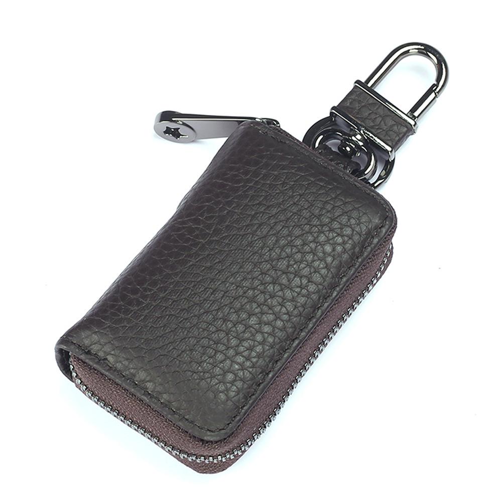 Car Key Bag Men's Mini Logocarkeyholder Zipper Key Bag Compact