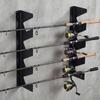 Fishing Rod Holder Wall Mount Display And Storage Shelf Lightweight, , Quick Installation Suitable