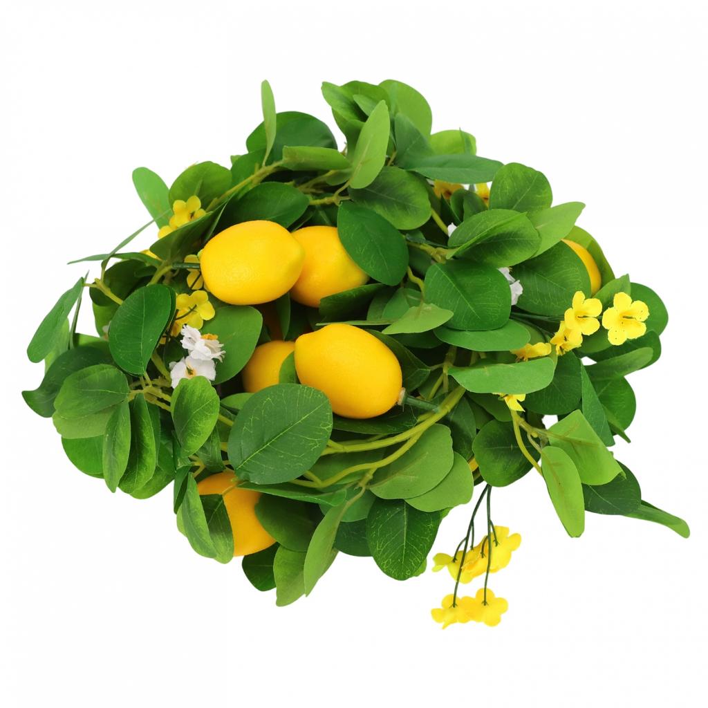 Lemon Rattan Fake Plant For Wedding Party Decorations