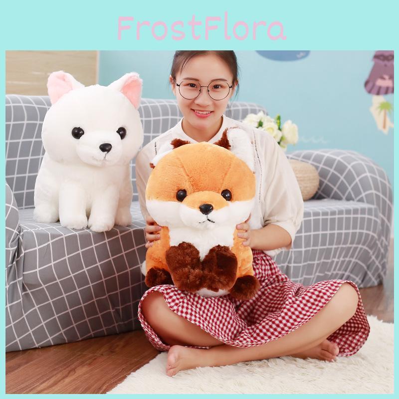 Tailed Long Fox Plush Toy Cartoon Stuffed Animal Doll Decorations Gift Kids