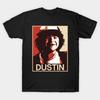Asian Size Men Print T-shirt Dustin Henderson No-Cut Heat Transfer Print Cotton Tshirt