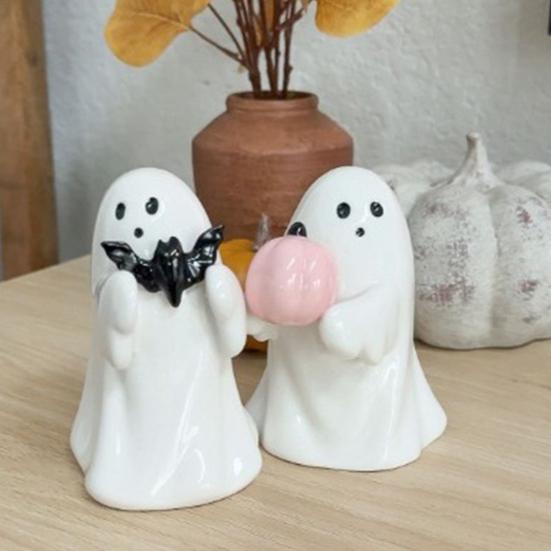 Spøkelsespynt Skummelt Langfinger Spøkelsesdekorasjon Halloween-statue Skrekk Festlig Atmosfære Figur