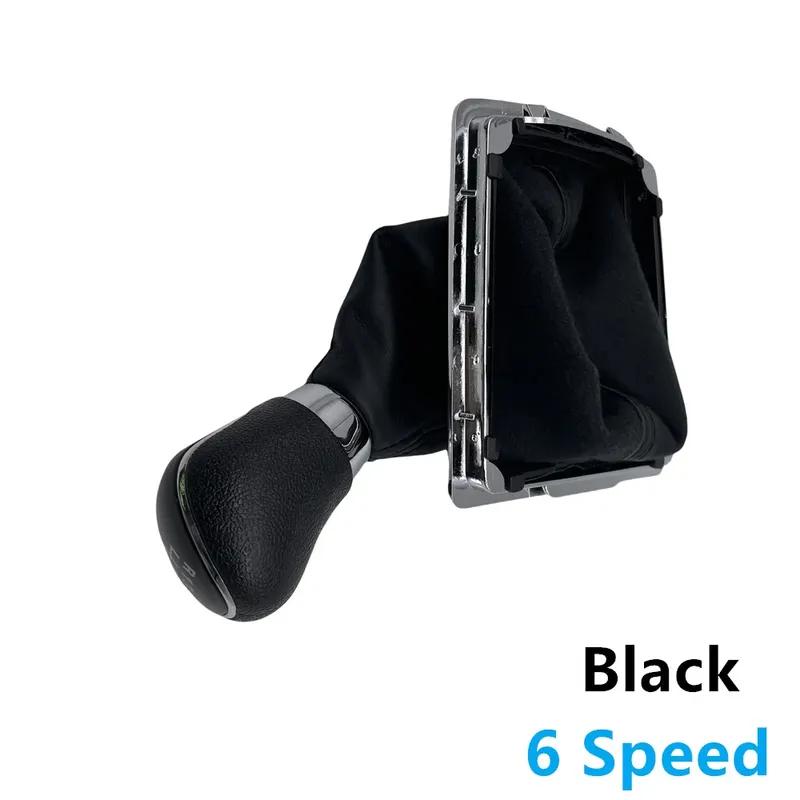 For Ford Focus Mk2 2005-2012 New 5/6 Speed Gear Shift Knob Lever HandBall Gaiter Boot Leather Cover High Quality Car Accessories