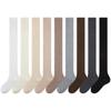 Überkniesocken Schlankmachende Oberschenkelhohe Strümpfe Elastische Lange Strümpfe Einfarbige Jk-Strümpfe Für Zuhause Winter Outdoor