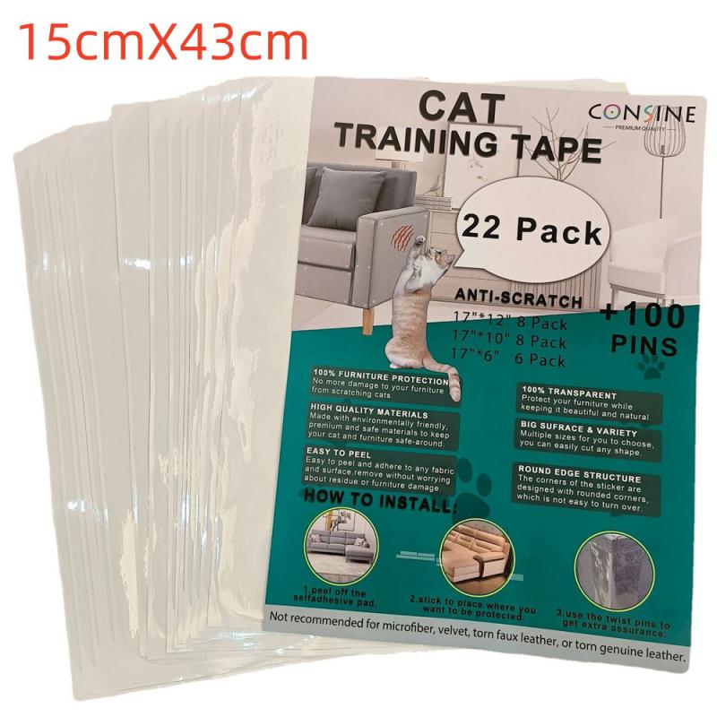 

Защитная накладка для мебели от кошачьих царапин, защитная накладка для дивана от кошачьих царапин, антицарапающая накладка для мебели, тренировочная лента для кошек