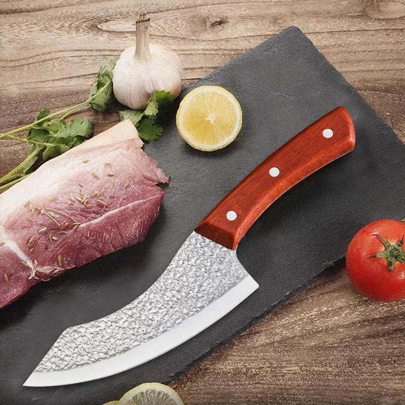 6 Inch Stainless Steel Chef Knife Cutting Meat Kitchen Knife Kitchen Tool with Gift Box