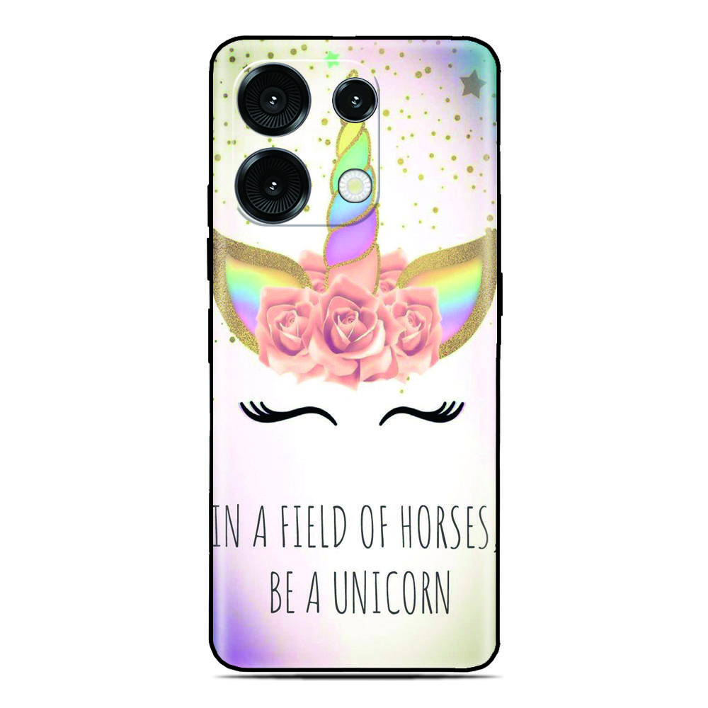 Rainbow Unicorn Phone Case For Blackview Wave 9C 8C 6C Shark 9 Color 8 A100 A96 A95 A90 A85 A80 A70 A55 A53 A52 A200 Pro Cover