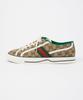 Gucci 1977 Tennis Size cm Sneakers, Men's, Beige/Ebony, 27.0 (606111 HVK20) [Used]