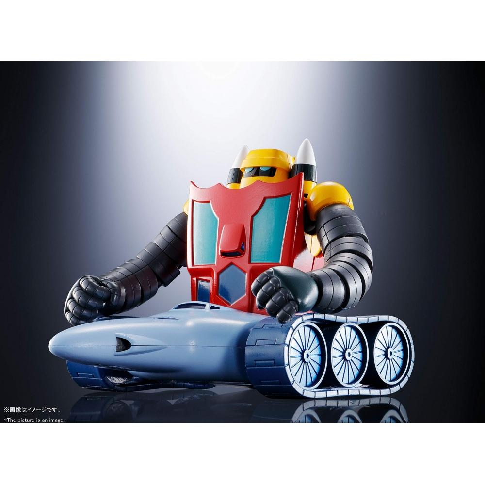 Seele von Chogokin Getter Robo GX-91 Getter 2 & 3 DC. (Getter 2: ca. 175mm Getter 3: ca. 90 mm) Bewegliche Figur aus ABS, Druckguss und PVC, bemalt
