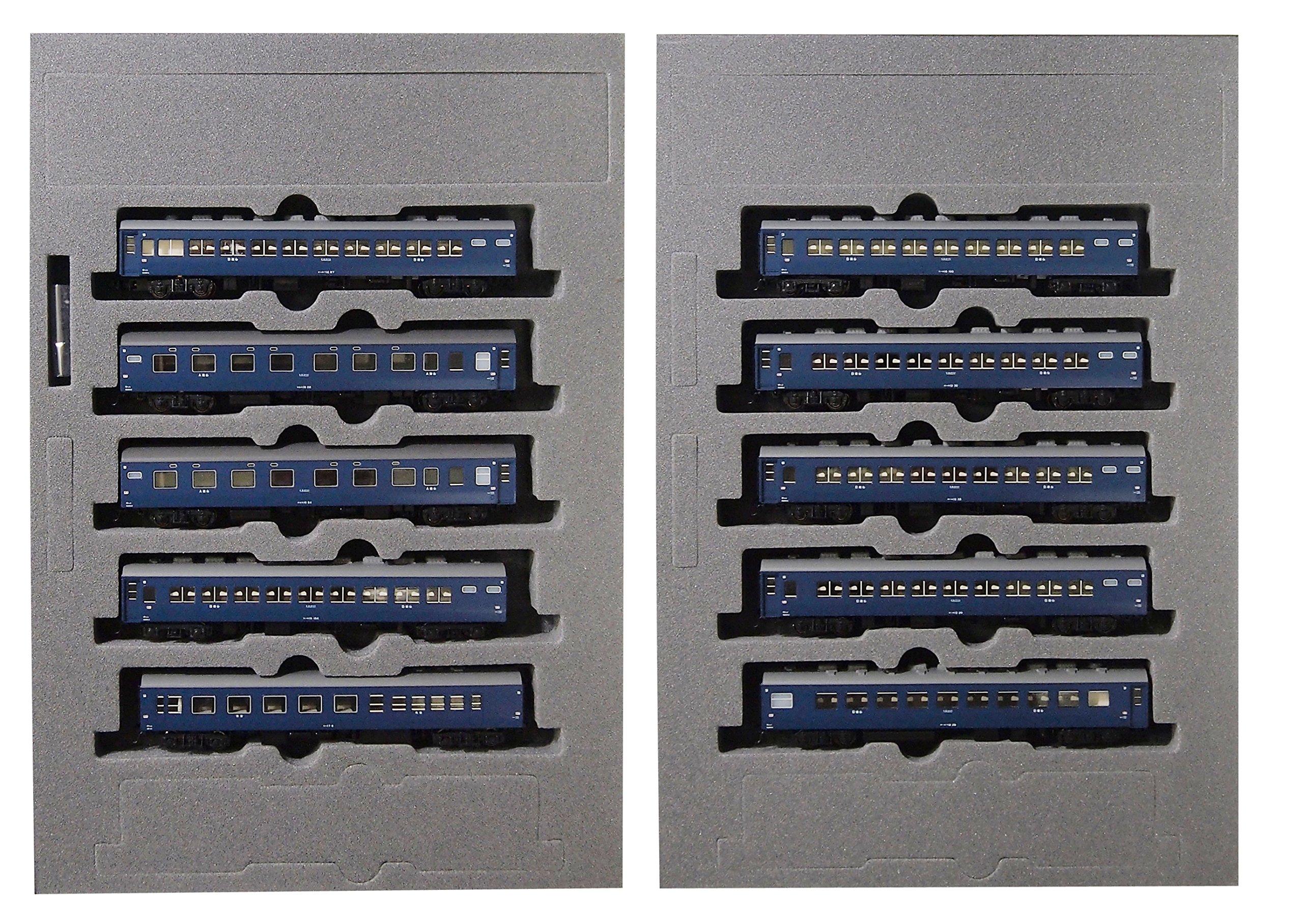 

KATO N gauge 10 series sleeper express Aki set model railroad passenger car 10-car 10-1301