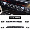 Buton pentru încălzire A/C 12/14 buc. Capace de chei Kit de reparare capac comutator pentru BMW Seria 5/6/7 F01 F02 F06 F07 F10 F11 F12 F13 GT