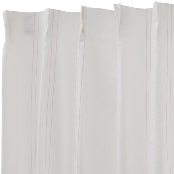 Nitori Heat and Image Insulation Lace Curtain Kanna 2 100 x 133 cm 2 Pieces Rose NITORI 7340507