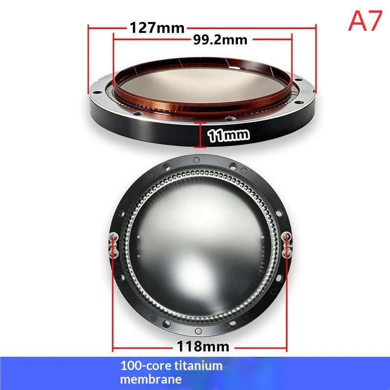 1Pcs Titanium Compression Driver Diaphragm Speaker Voice Coil Unit Multiple Sizes High Fidelity For Speaker Repair Replacement