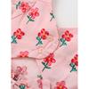 24-Year-Old Girl's Summer Pink Floral Baby Dress, Summer Princess Dress for 3-6 Year Old Children, Children's Dress