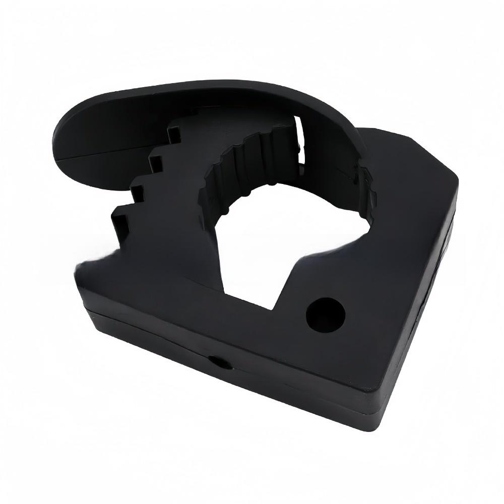 2pcs 30-40mm Quick-Release Clamp Mount Adjustable Diameter Convenient Rubber Clamp Grip Gear Holder Shovel Mount Bracket