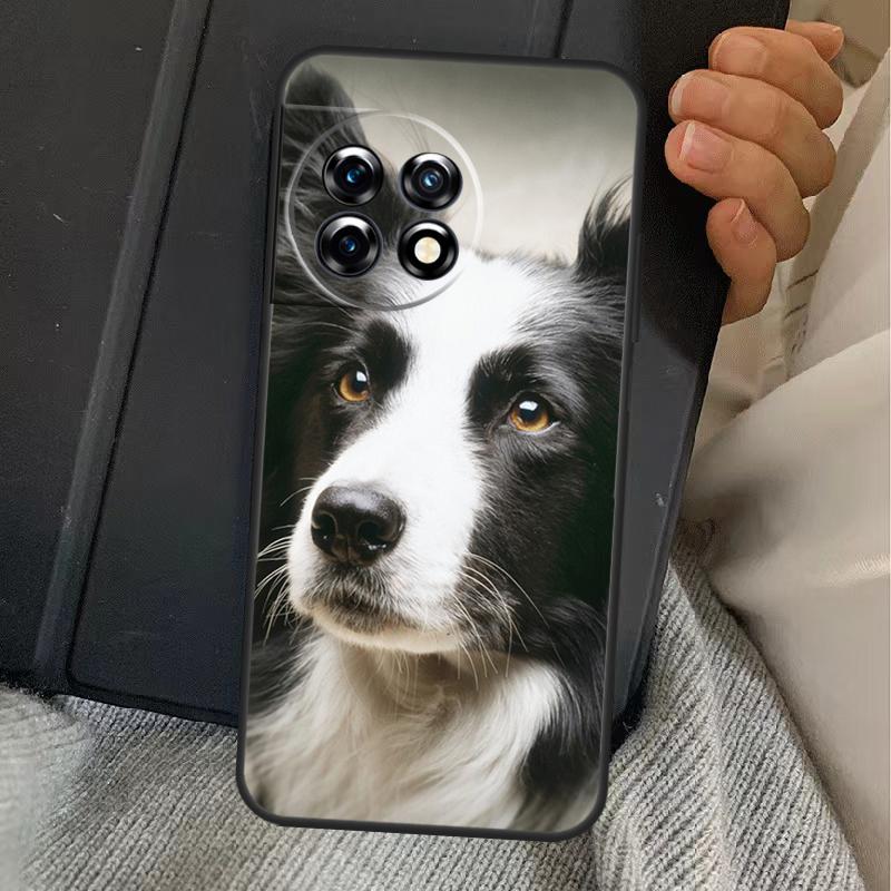 Border Collie Dog Case For OnePlus 15 13 12 11 13R 13T 10T 10R 12R OnePlus Nord 5 CE 2 3 4 Lite N20 N30 Cover