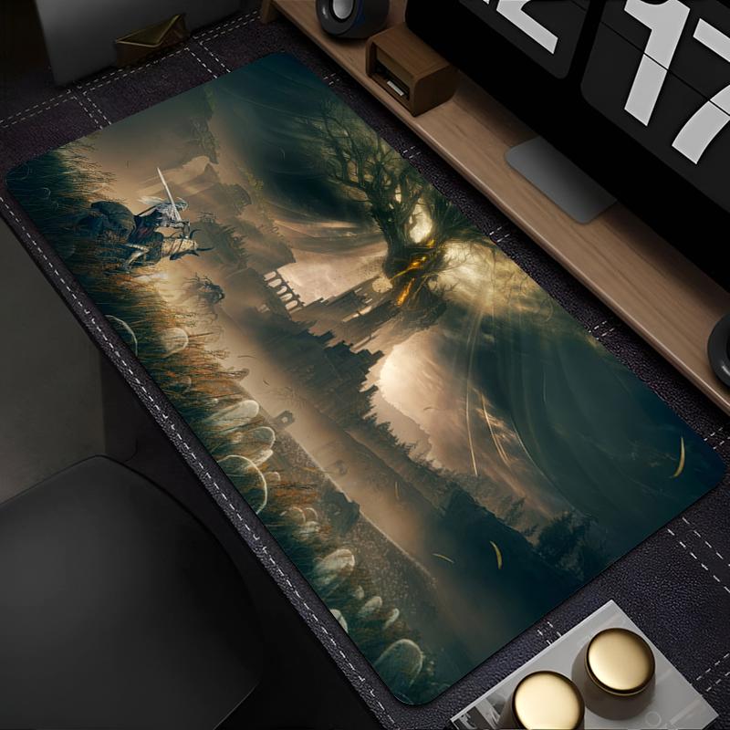 Gaming Mouse Pad XXL Deskmat Anime Pc Accessories Mousepad EEldens RRing Mat x Gamer Large Desktop Extended Desk Carpet