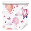 Balloons Stars and Clouds Wallpaper for Living Room and Bedroom 50x1000