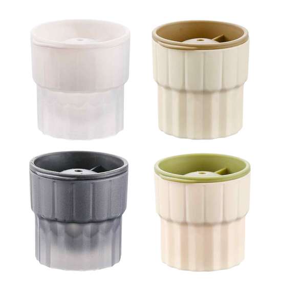 1/4Pcs Ice Maker Mold Sphere Stackable Easy Release Circle Ice Mold with Lids