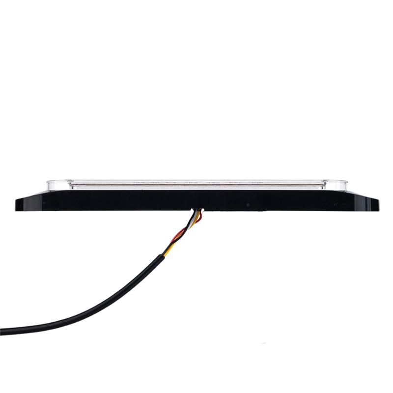 Car 12V 24V Tail Light 68 LED Turn Signal Brake Lamp For Trailer Truck RV SUV UTV- 2Pcs Marker Lights Included