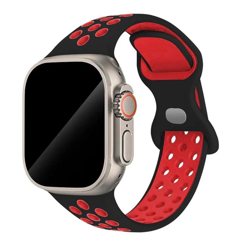 Sport Strap for Apple Watch Band 44mm 45mm 46mm 49mm/38mm 40 41mm Colored Particles Rubber Band IWatch Ultra 11 10 9 8 7 6 5 SE