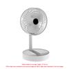 Waist Clip Fan 10000mAh Power Bank Fan Multifunction Cooling Fan LED Display Mini Hanging Neck/Waist Fan for Outdoor Gardening