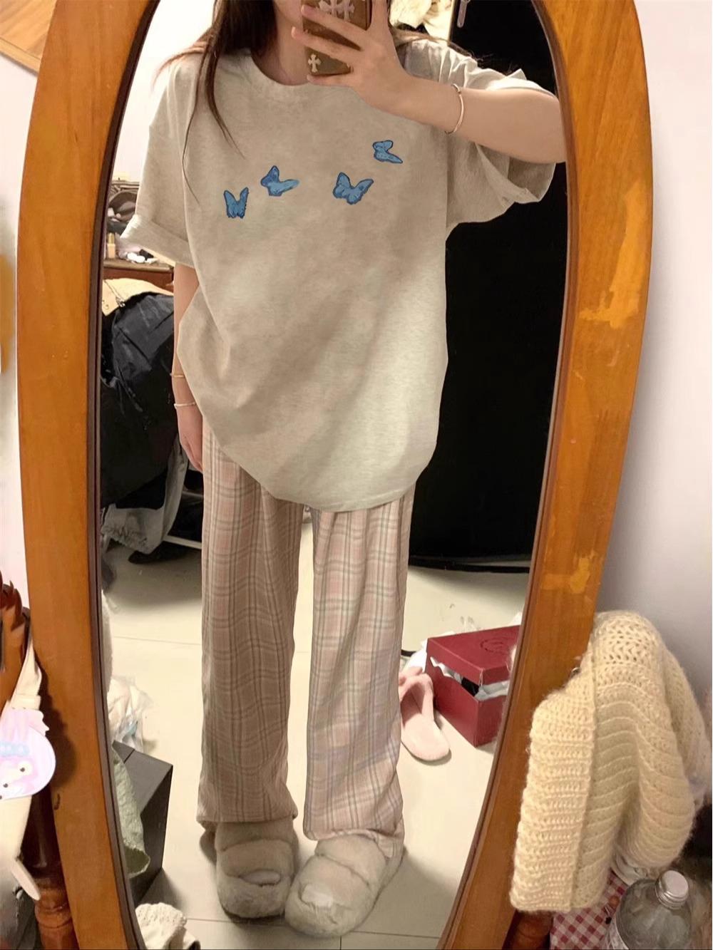 

2025 Women s Oversized Cotton T-Shirt - Loose Fit, Short-Sleeve Summer Design XL хізер сірий колір