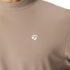 TaylorMade Men's Colorblock S/S Mock Shirt In Acid Brown (Size M) (FW 25 UN968)