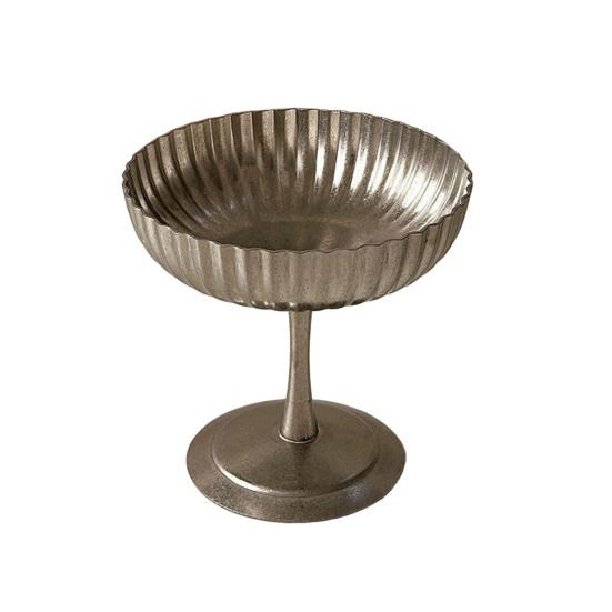 Stainless Steel Dessert Cup Cream Bowl Retro Ice