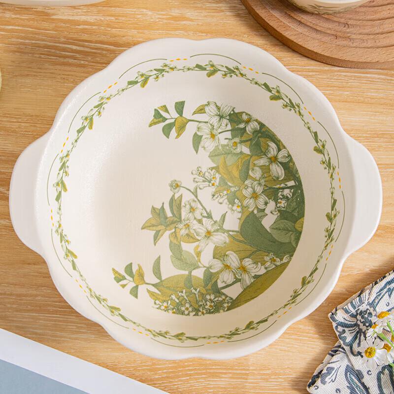 Zhishi Maiglöckchen Keramik Suppenschüssel