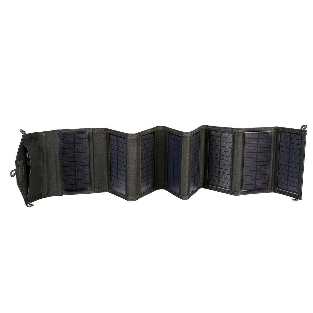 20W Foldable Monocrystalline Solar Panel with Dual USB for Camping & Phone Charging