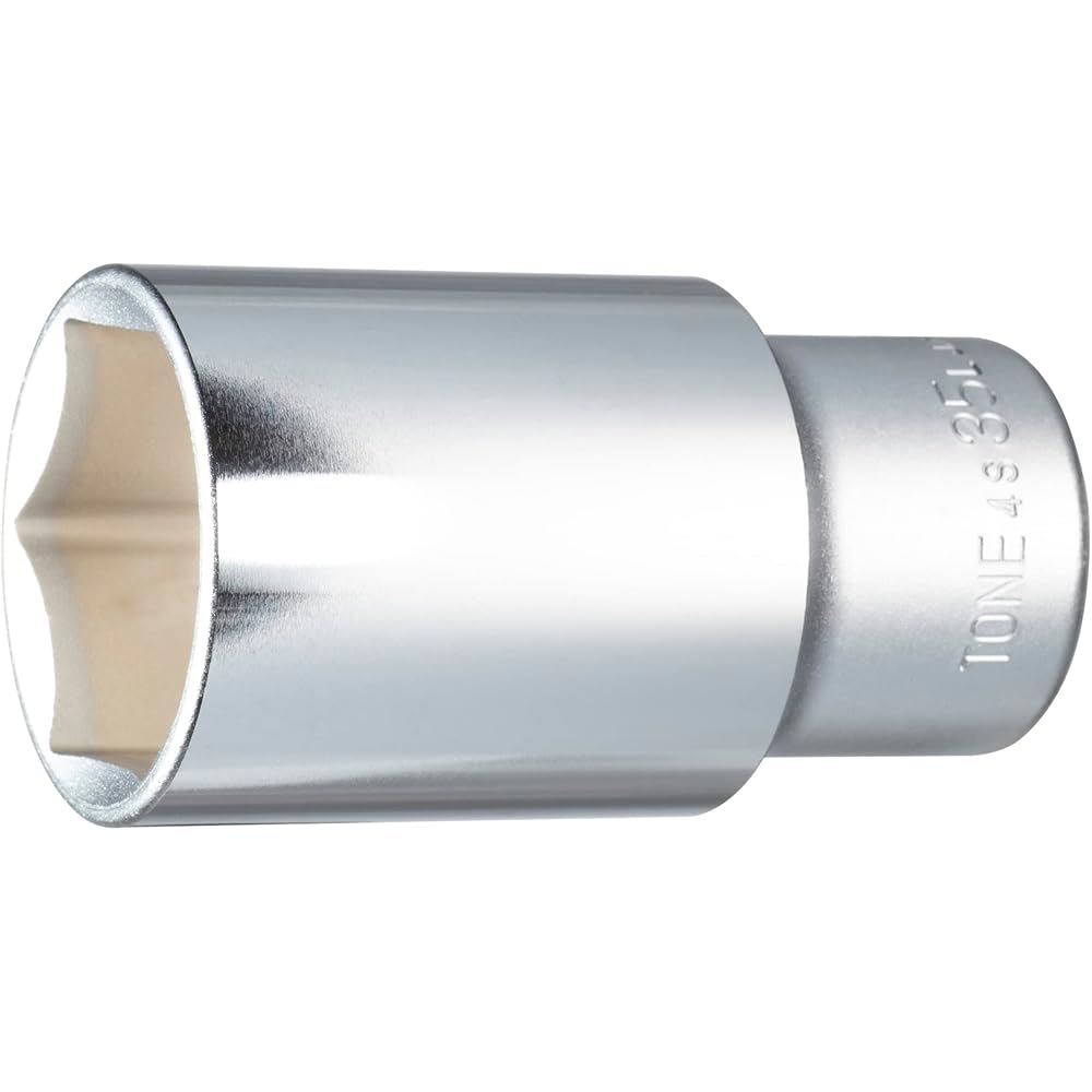 Tone Deep Socket 6-point 12.7mm Drive Size 35mm Width 4S-35L Generic Tool
