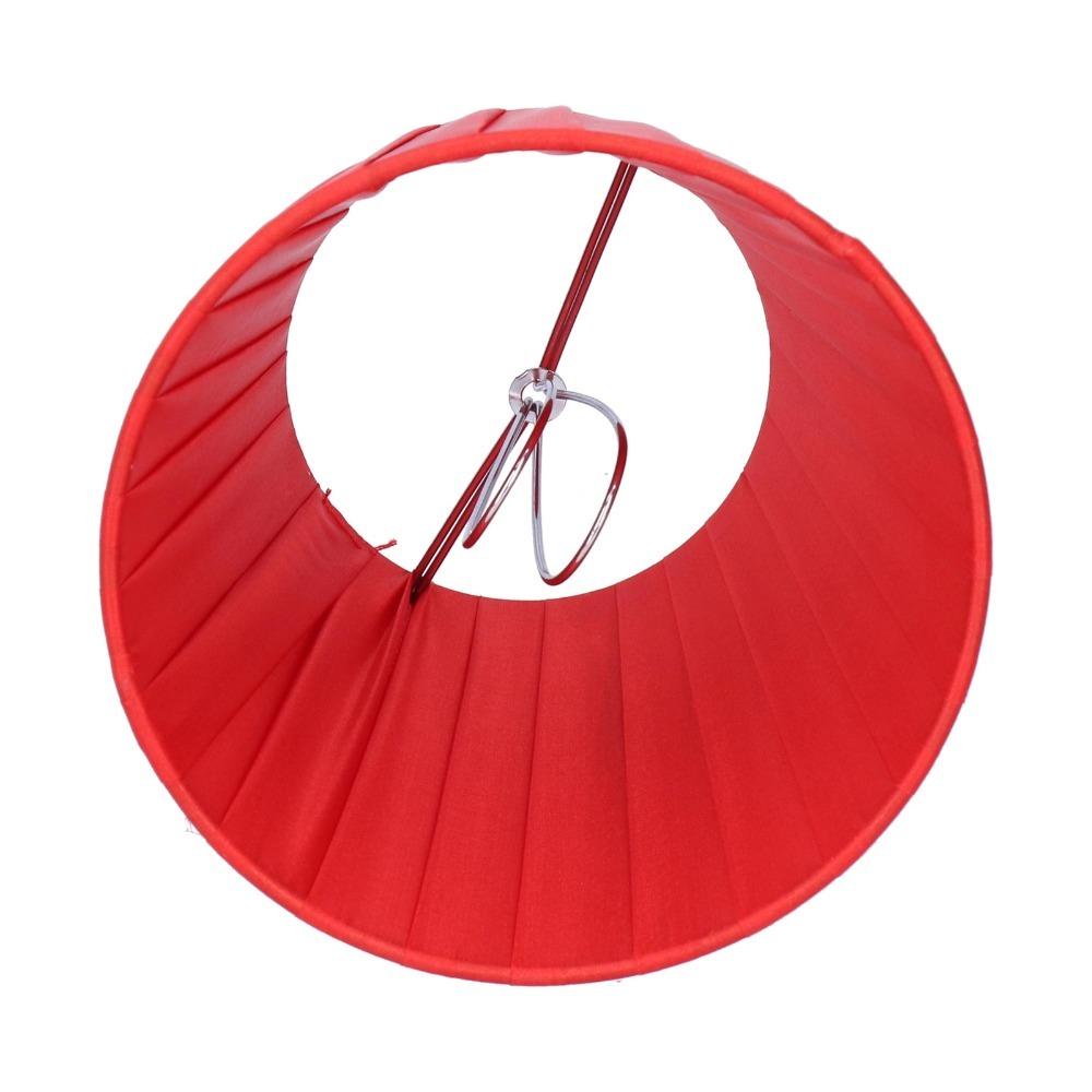 6PCS Lightweight Cloth Lampshade Fabric Wall Lamp Shade Decor Clip On Lamp Shade Wall Lamp