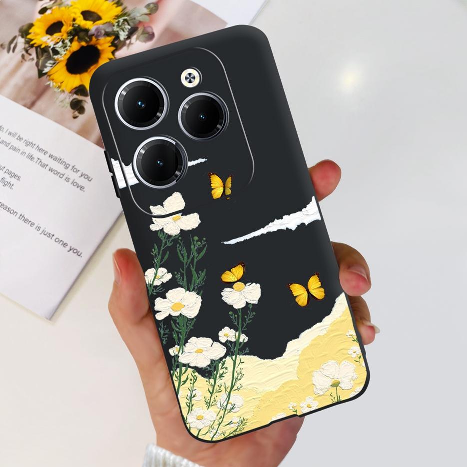 For Infinix Hot 40 Pro Case X6837 Cute Fashion Cover Soft Silicone Phone Case For Infinix Hot 40i Hot40 Pro Hot40i Fundas Bumper