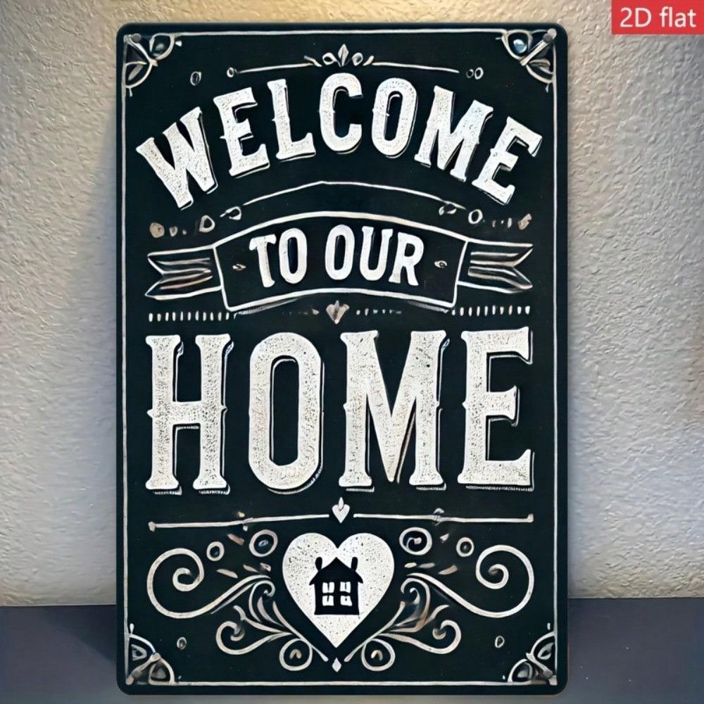 Vintage Metal Tin Sign Home Wall Decor Bar Cafe Gift