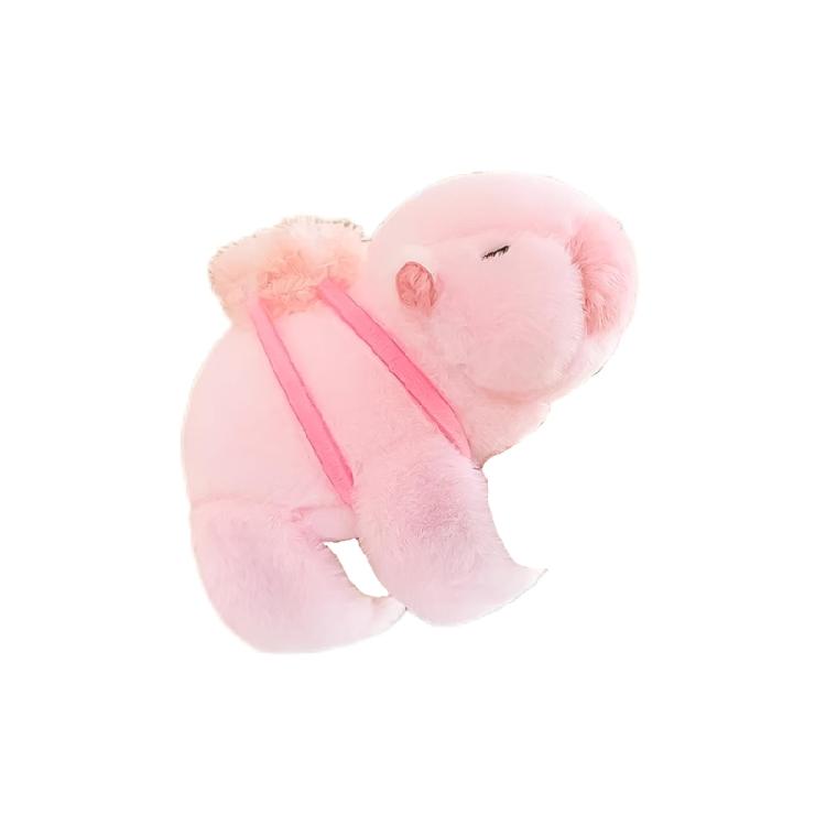 Fun and Stylish Capybara Plush Bracelet Trendy Wristband Portable Fashion Accessory for Wrist or Bag Decoration