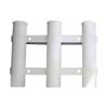 Detachable 3-tube Fishing Rod Holder For Ocean Kayak Side