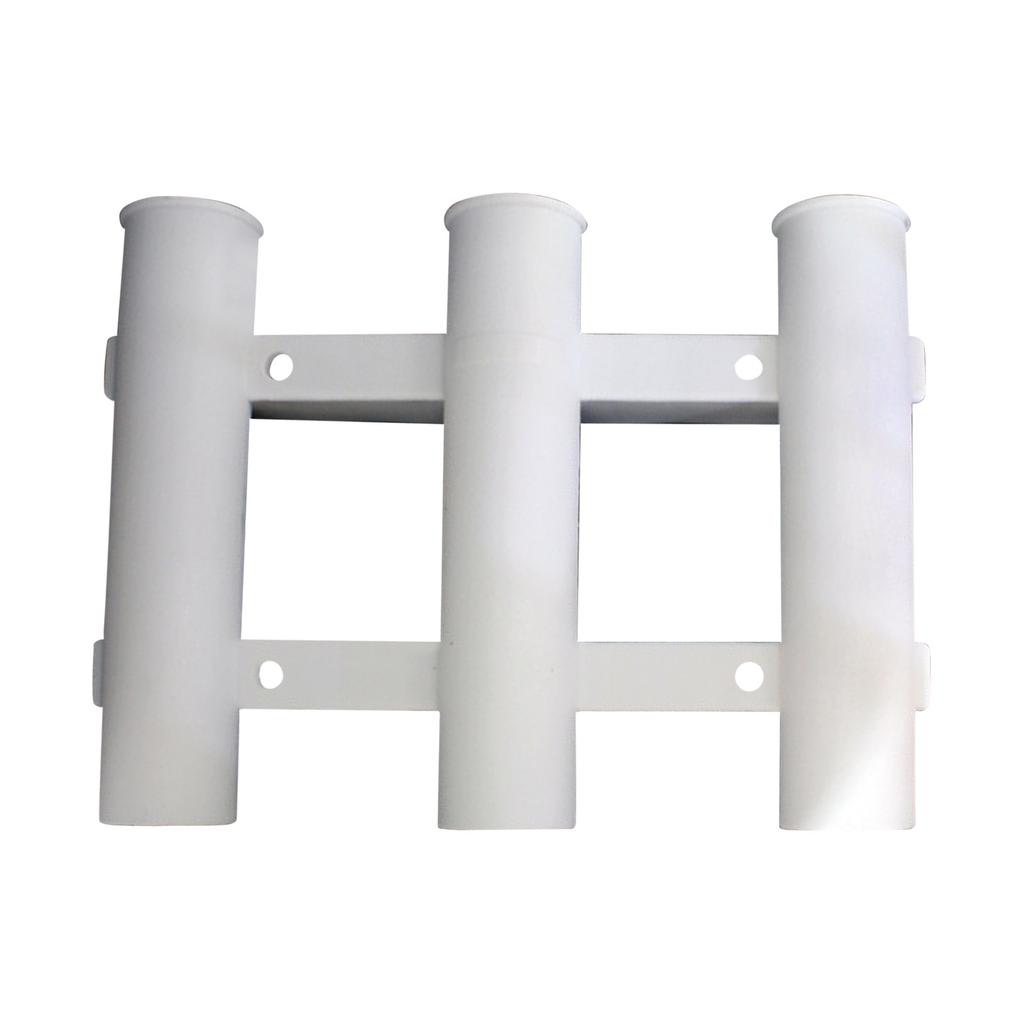 Detachable 3-tube Fishing Rod Holder For Ocean Kayak Side