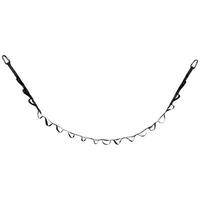 Hanging Chain Clothesline with Carabiners, Black, 210cm (UM-1561)