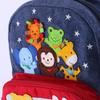 Zoo Wheeled Backpack with Cartoon Embroidery for Kids
