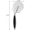 Stainless Steel Pizza Cutter Single Wheel Cake Bread Pies Round Zinc Alloy Handle Kitchen Cutting Tools Pizza Slicer 1