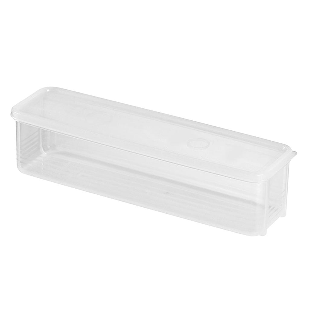 Spaghetti Container Pasta Noodle Organizer Box PP Clear Rectangle Leakage Proof Food Container for Fridge Kitchen